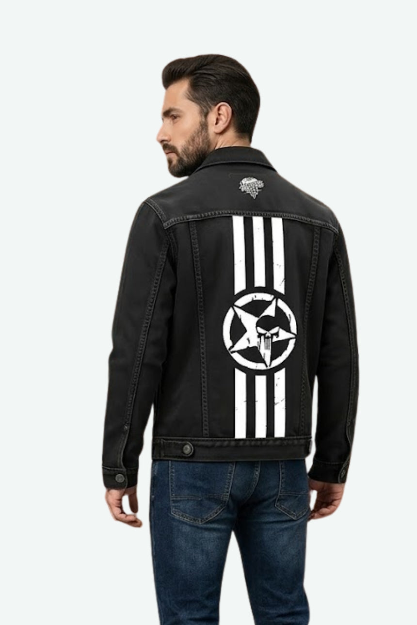 Killer Punnisher Denim Jacket