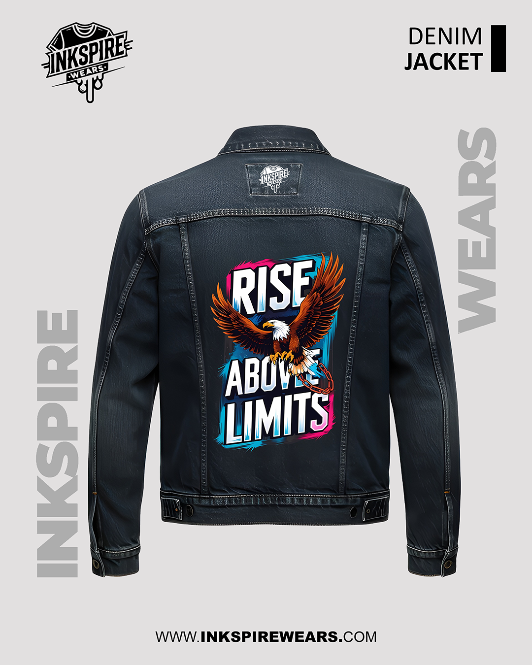 Rising Eagle Denim Jacket