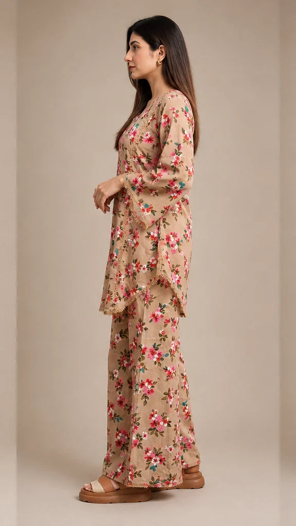 Ivory Blossom Cord Set