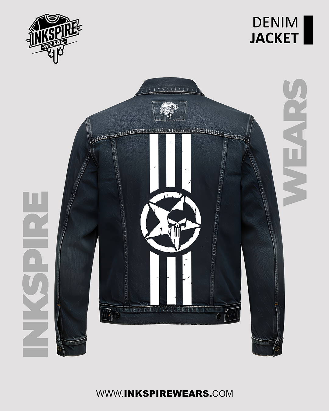 Killer Punnisher Denim Jacket