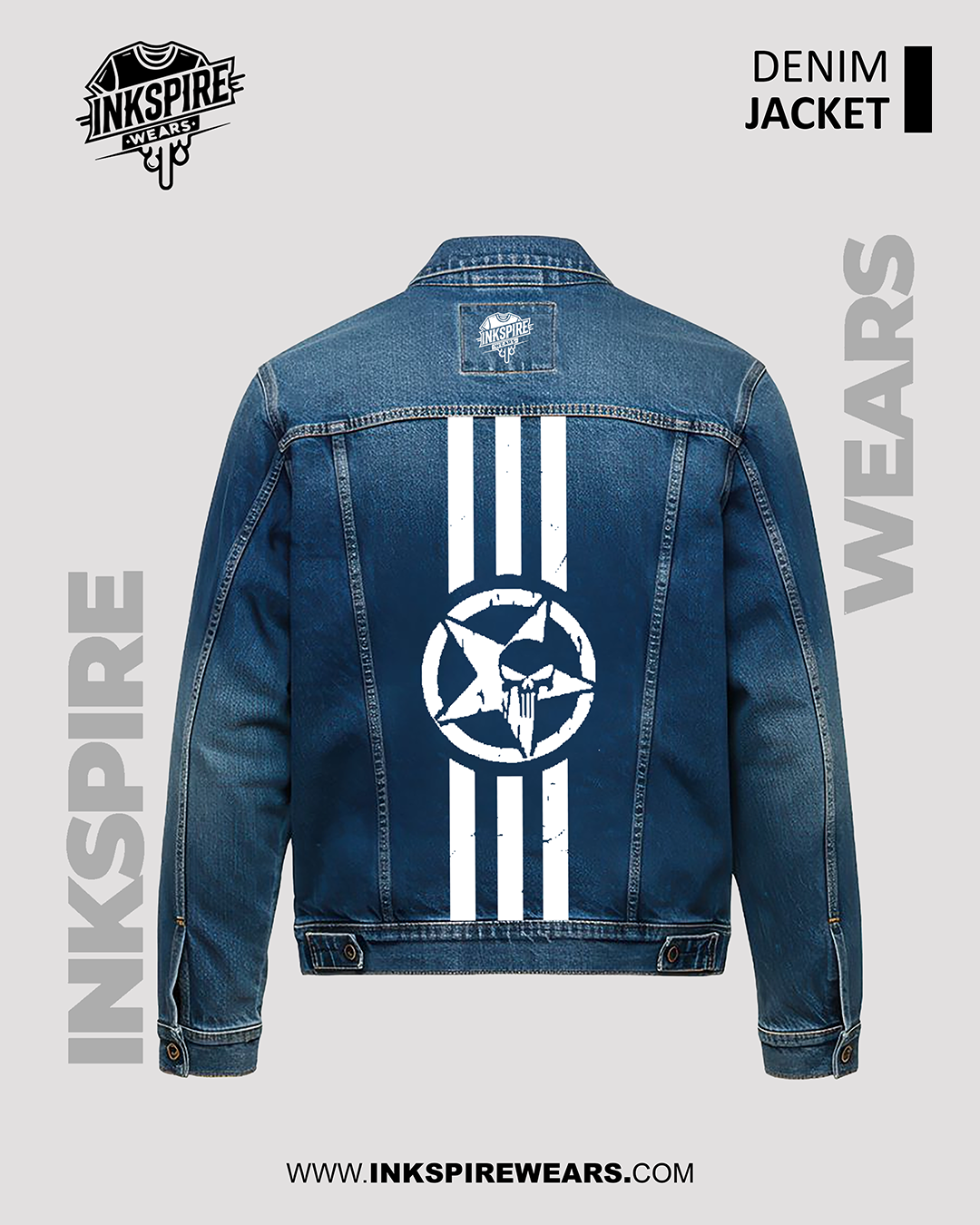 Killer Punnisher Denim Jacket