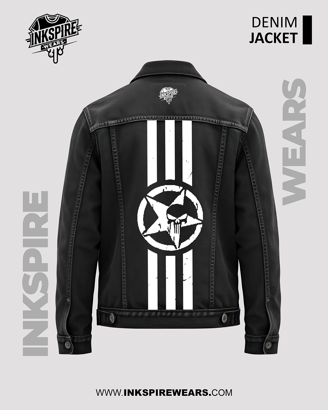 Killer Punnisher Denim Jacket