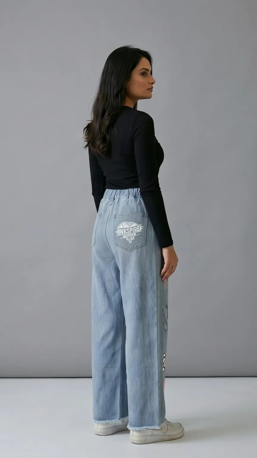 Smiling Rainbow Jeans