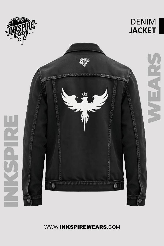 Crowned Hawk Denim Jacket