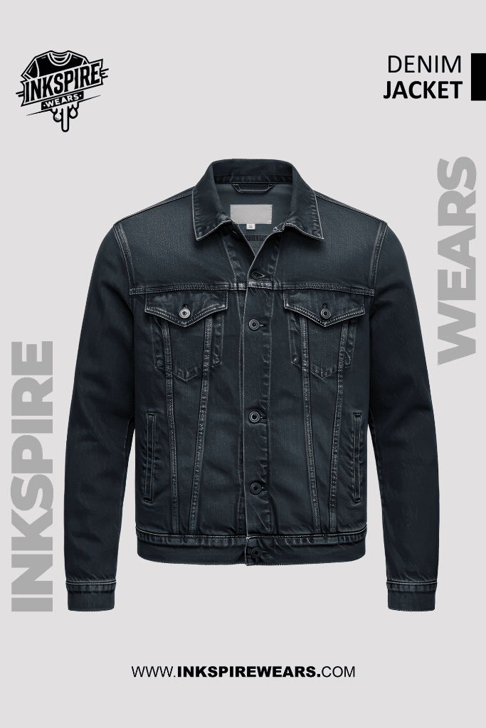 Crowned Hawk Denim Jacket