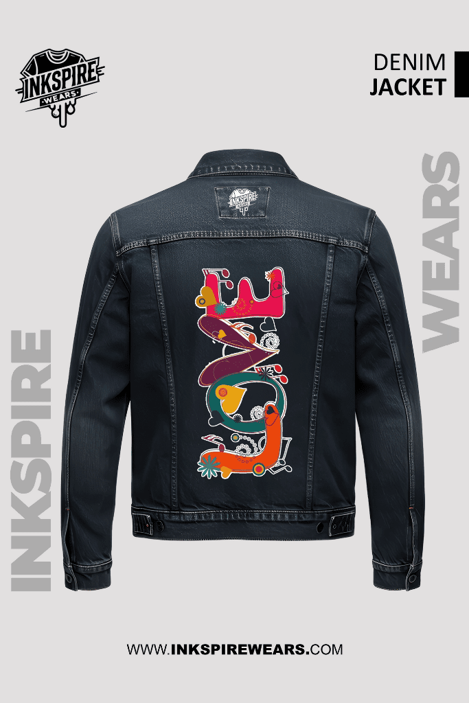 Cute Love  Denim Jacket