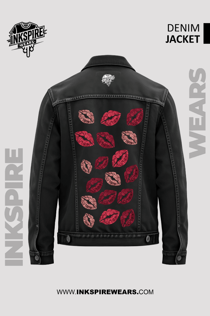 Love Marks Black Denim Jacket